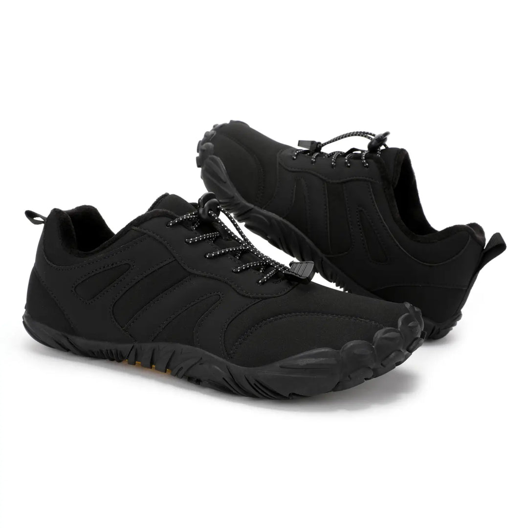Everest Pro – Water-Resistant Barefoot Shoes with Durable Grip & Cozy Lining
