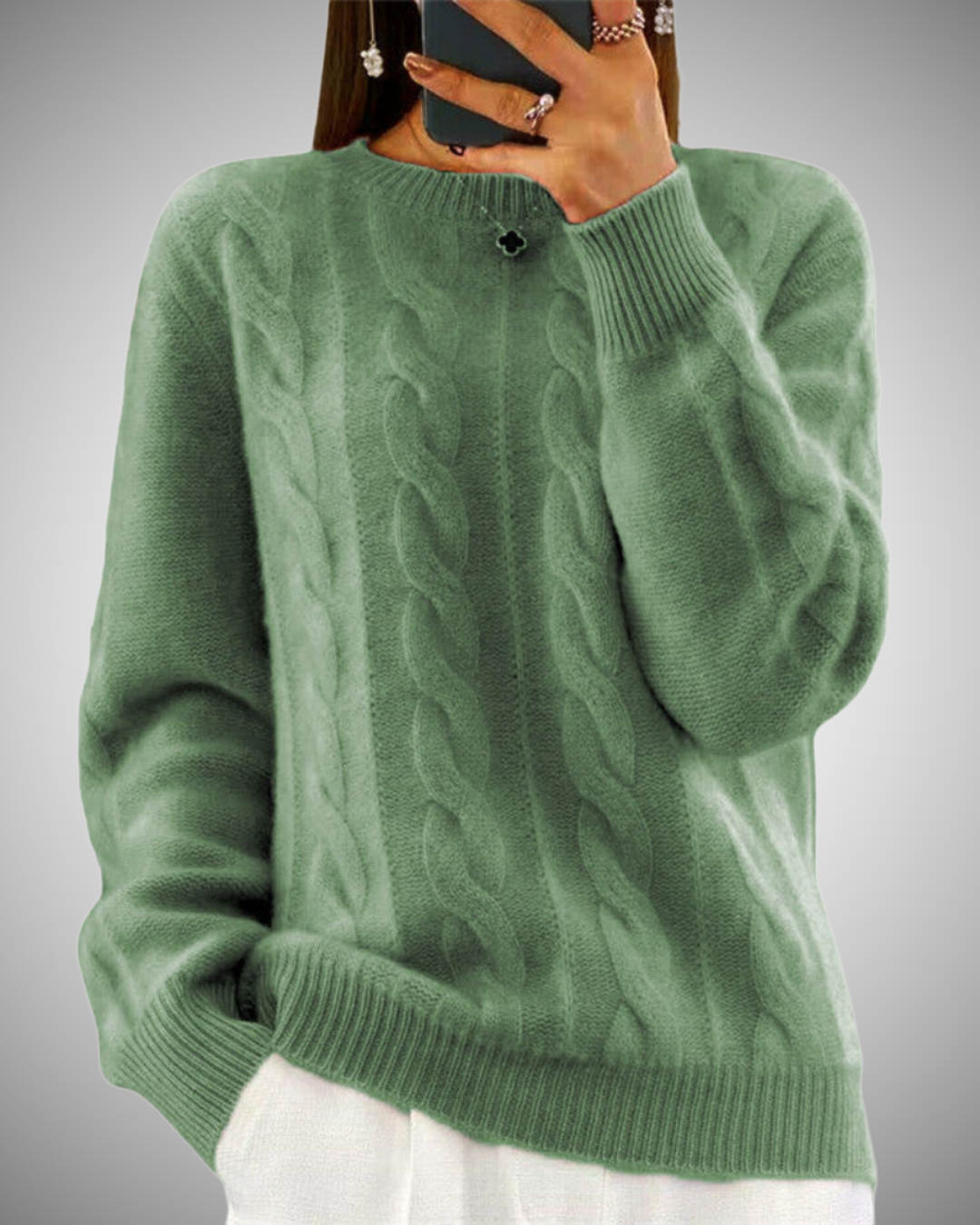 Retro-Strickpullover