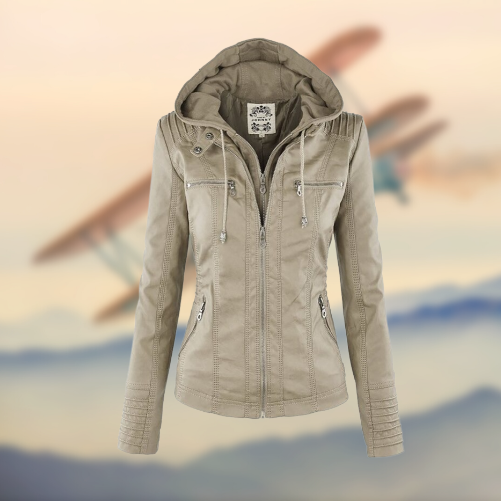 MARLEN | Handgefertigte italienische Lederjacke