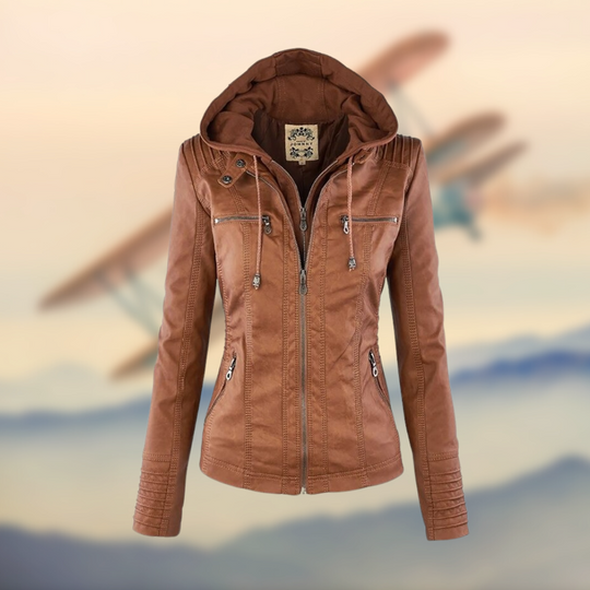 MARLEN | Handgefertigte italienische Lederjacke