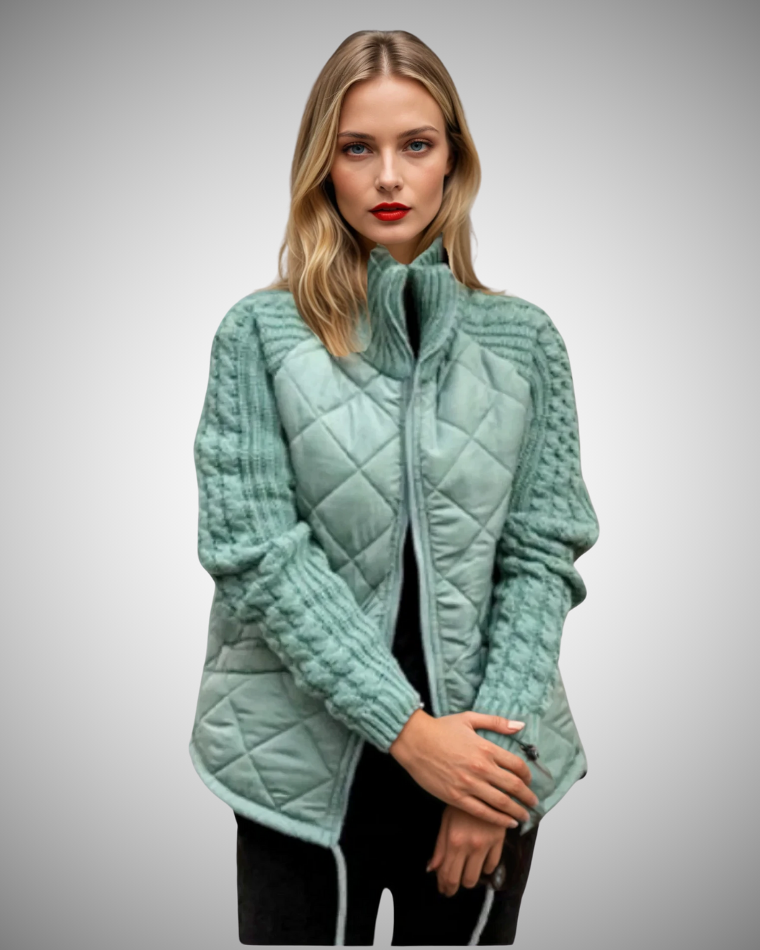 Lily - Patchwork-Pufferjacke