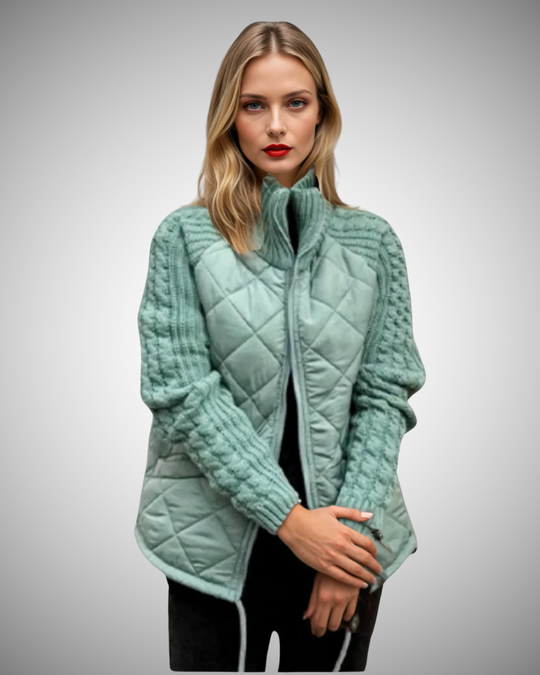 Lily - Patchwork-Pufferjacke