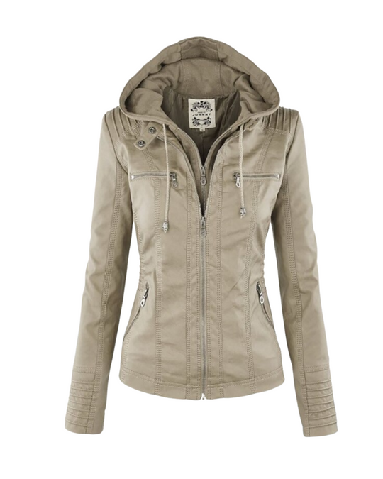 MARLEN | Handgefertigte italienische Lederjacke