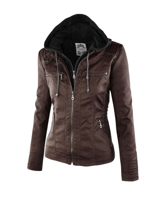 MARLEN | Handgefertigte italienische Lederjacke