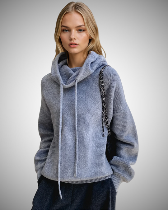 Halley | Gemütlicher Strick-Hoodie