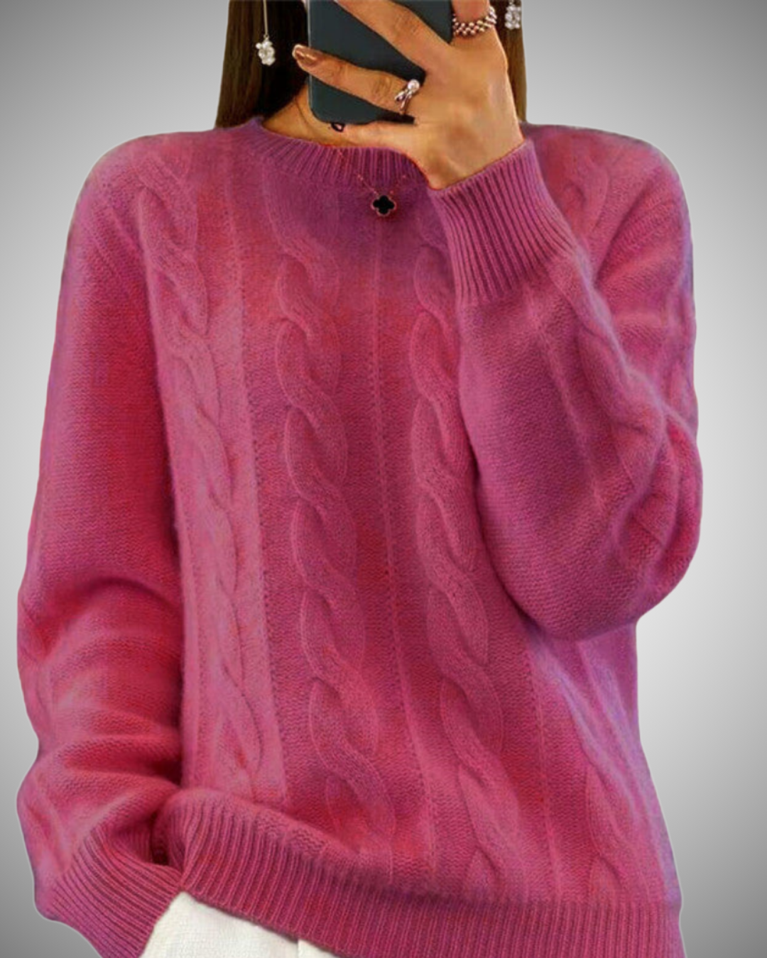 Retro-Strickpullover