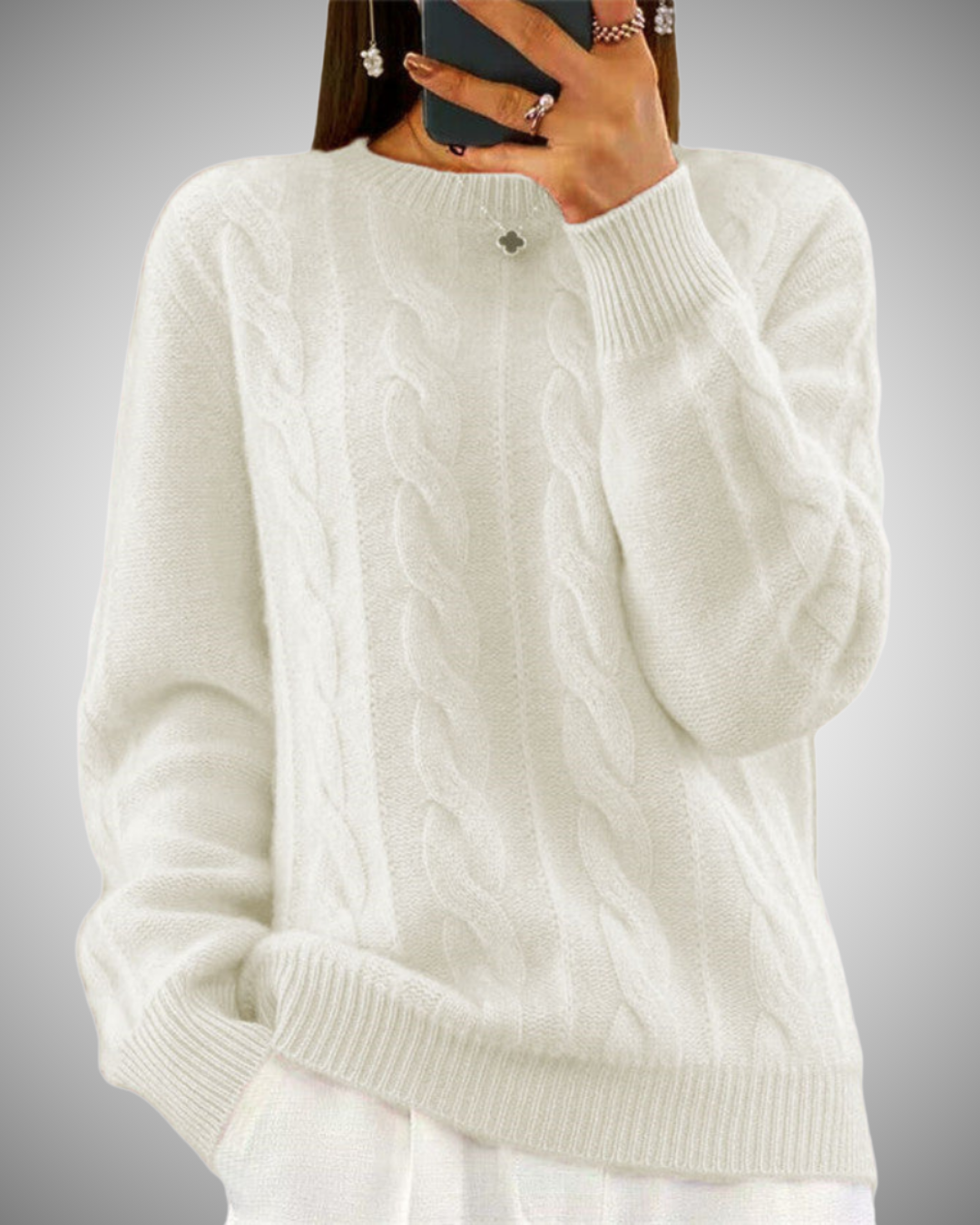 Retro-Strickpullover