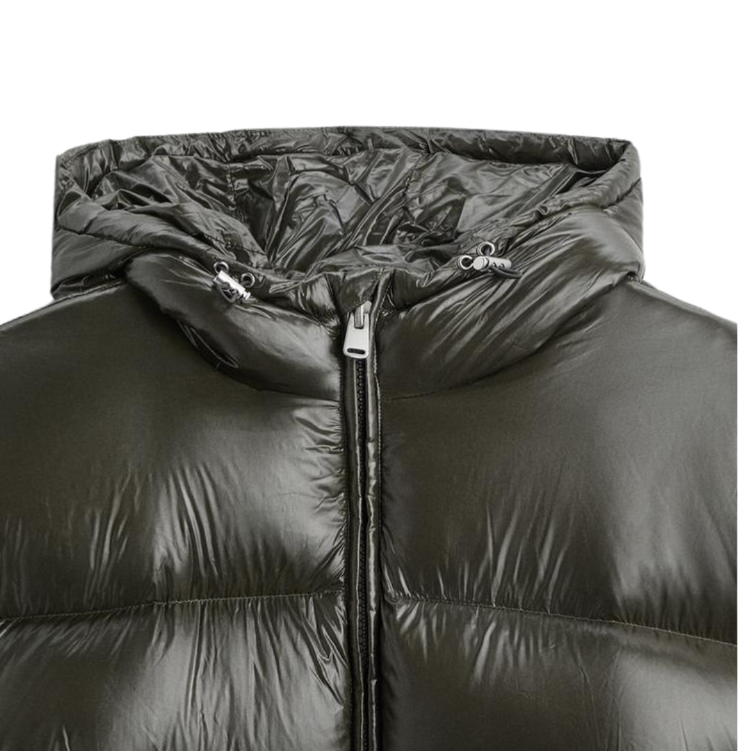 Premium-Daunenfeder-Steppjacke