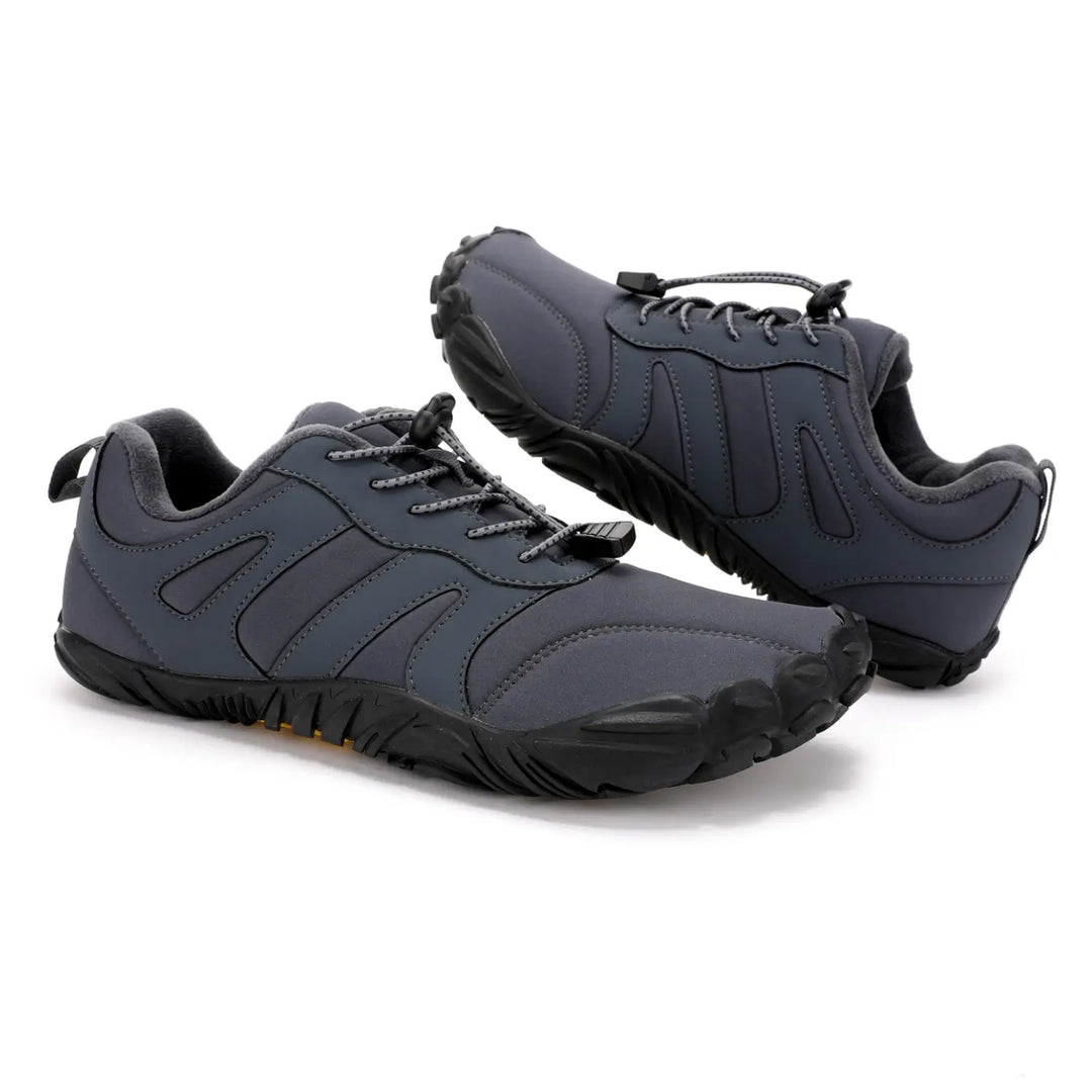 Everest Pro – Water-Resistant Barefoot Shoes with Durable Grip & Cozy Lining