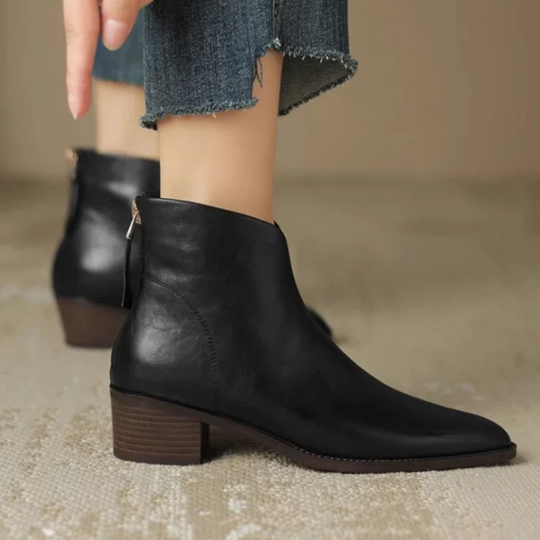 Lucy - Bottes en cuir pour femmes