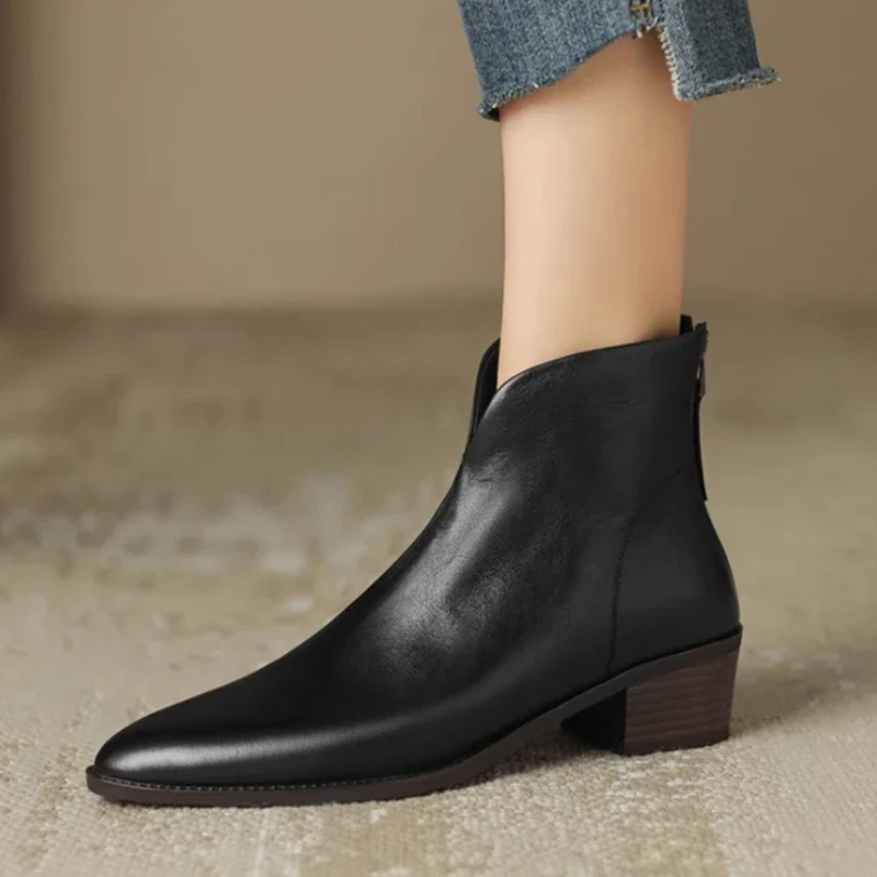 Lucy - Bottes en cuir pour femmes