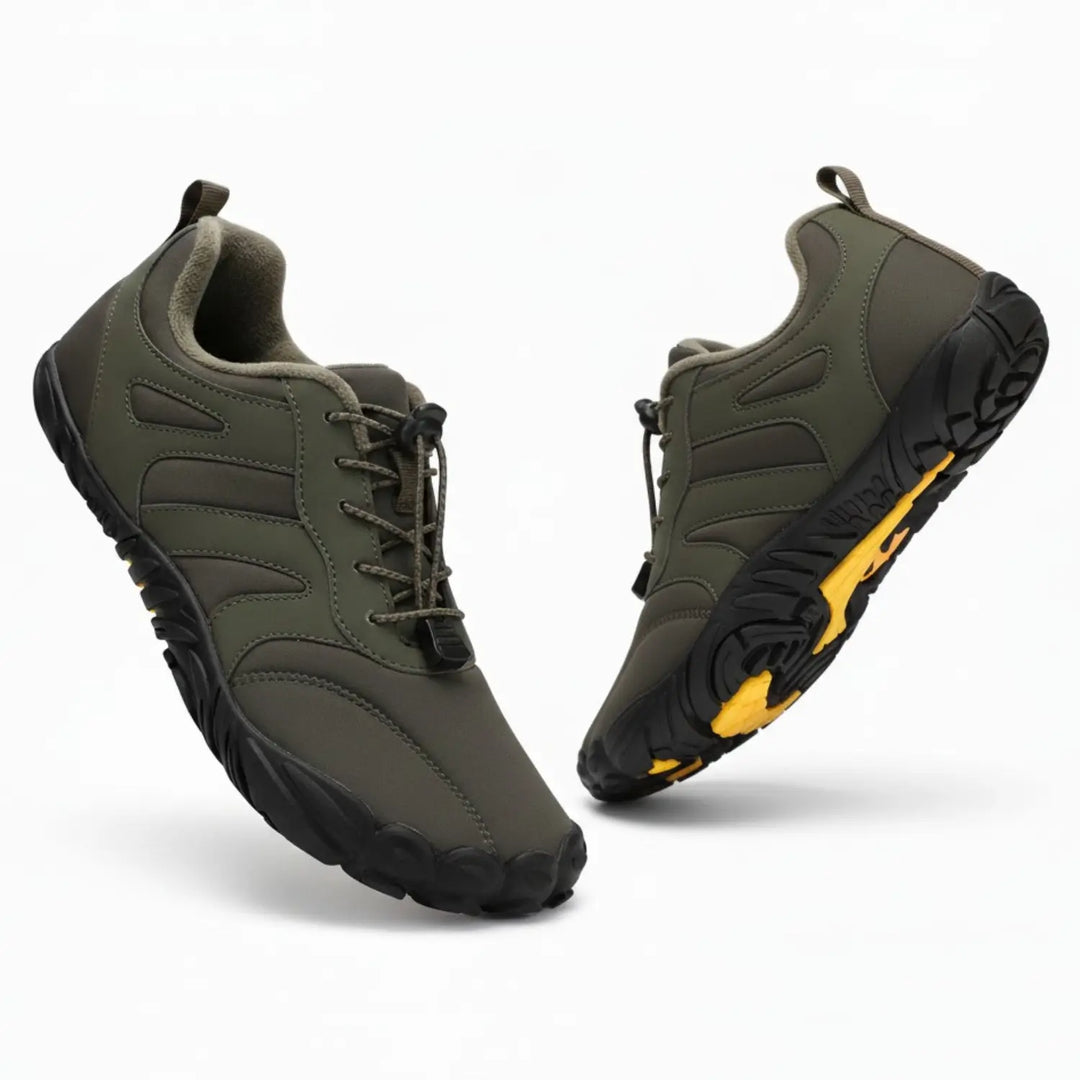 Everest Pro – Water-Resistant Barefoot Shoes with Durable Grip & Cozy Lining