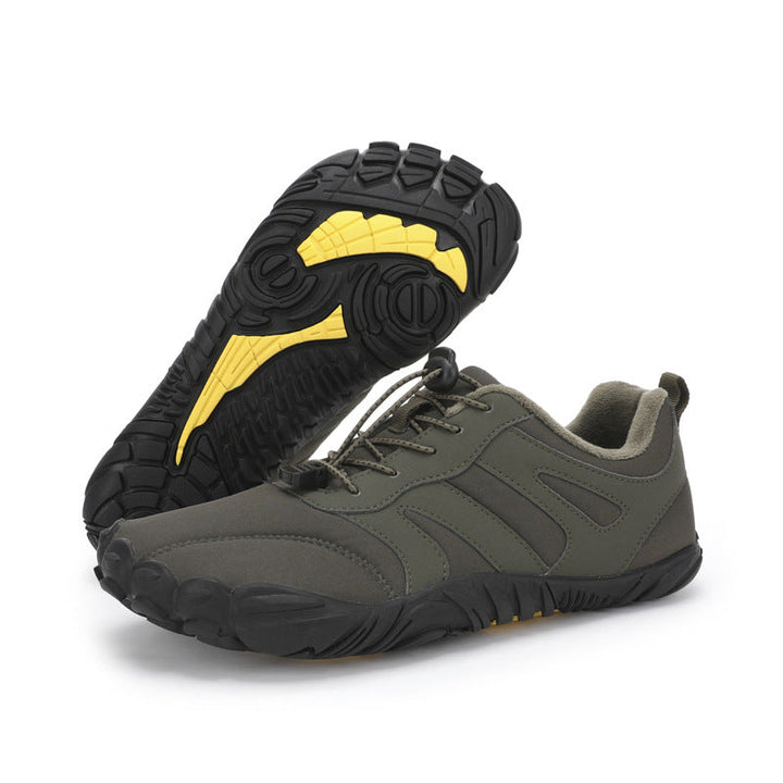 Everest Pro – Water-Resistant Barefoot Shoes with Durable Grip & Cozy Lining