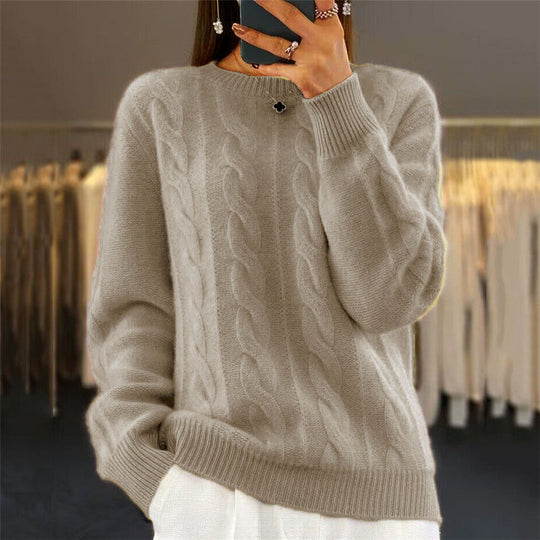 Retro-Strickpullover